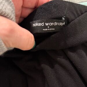 Naked Wardrobe Elegant Black skirt